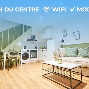  Appartement Nouveaute ! T3 Avec Decor Moderne, Wifi